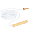 Cotton Jump Rope with Wood Handles (9')